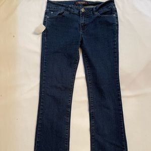 The Limited mid rise straight jeans